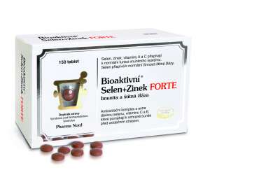 PHARMA NORD Bioaktivní Selen+Zinek FORTE - Селен+Цинк, 150 таблеток